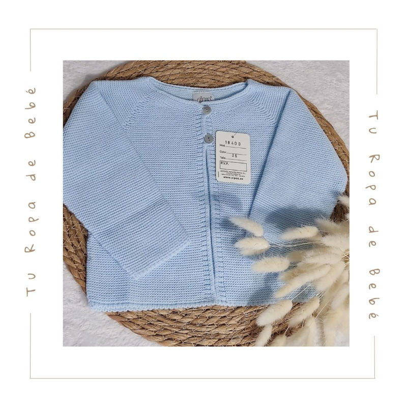 COLECCIÓN INVIERNO. Chaqueta larga bebé niño Artesanía Pipos
