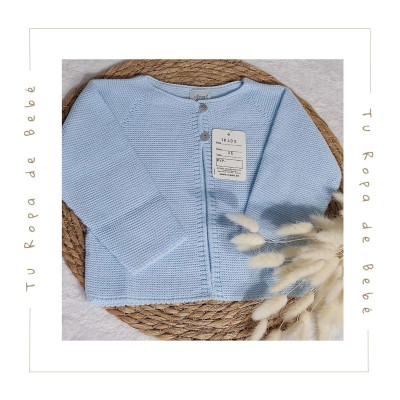 COLECCIÓN INVIERNO. Chaqueta larga bebé niño Artesanía Pipos