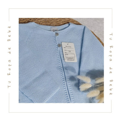 COLECCIÓN INVIERNO. Chaqueta larga bebé niño Artesanía Pipos