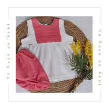 COLECCIÓN VERANO. Conjunto braguita bebé niña Babidu