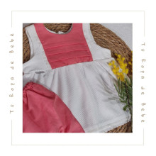 COLECCIÓN VERANO. Conjunto braguita bebé niña Babidu
