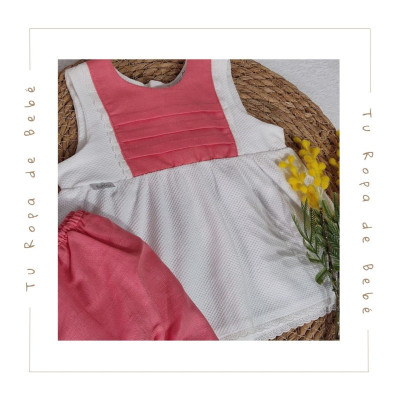 COLECCIÓN VERANO. Conjunto braguita bebé niña Babidu