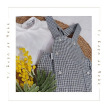 COLECCIÓN INVIERNO. Conjunto peto bebé niño Babidu