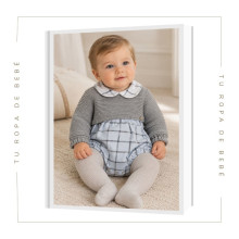 COLECCIÓN INVIERNO. Pelele bebé niño Juliana