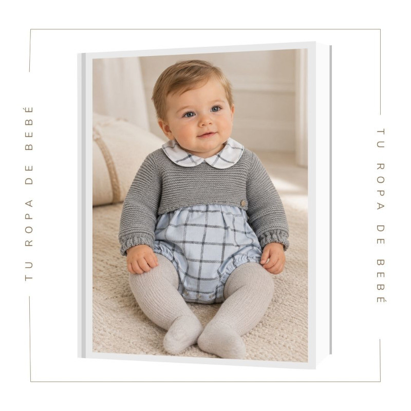 COLECCIÓN INVIERNO. Pelele bebé niño Juliana