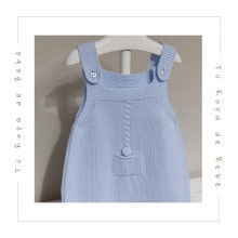 COLECCIÓN INVIERNO. Peto largo bebé niño Artesanía Granlei