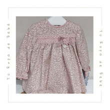 COLECCIÓN INVIERNO. Vestido con braga bebé niña Kiriki