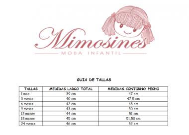 COLECCIÓN VERANO. Pelele de bautizo