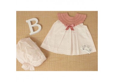 COLECCIÓN VERANO. Trapecio y braguita topitos