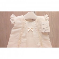 COLECCIÓN VERANO. Vestido tira bordada con capota