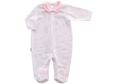 COLECCIÓN VERANO. Pelele enterizo fruncido cuello bebé Beach