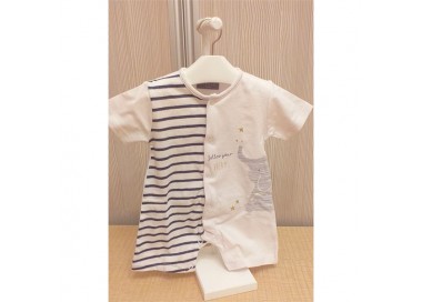 COLECCIÓN VERANO. Pelele manga corta Elefante