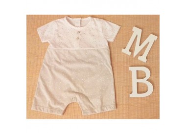 COLECCIÓN VERANO. Pelele manga corta Multiestrellas