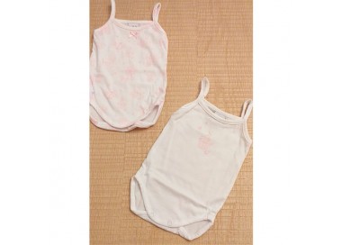 COLECCIÓN VERANO. Pack dos bodys niña GATITOS