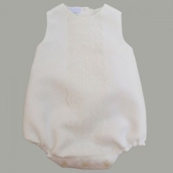 COLECCIÓN VERANO. Pelele bautizo con capota