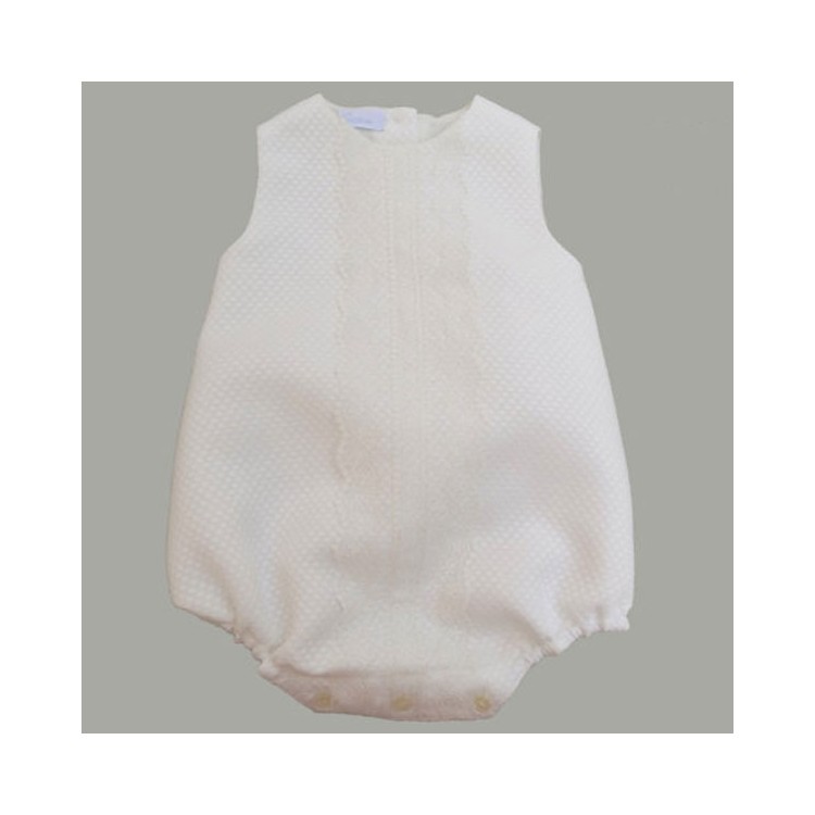 COLECCIÓN VERANO. Pelele bautizo con capota