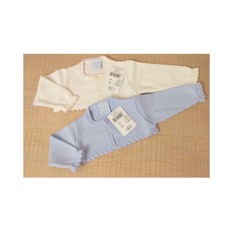 COLECCIÓN VERANO. Chaqueta corta de hilo