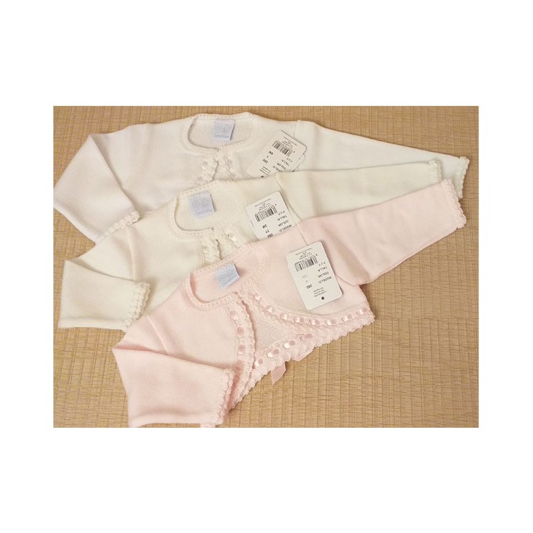 COLECCIÓN VERANO. Bolero de hilo pasacintas