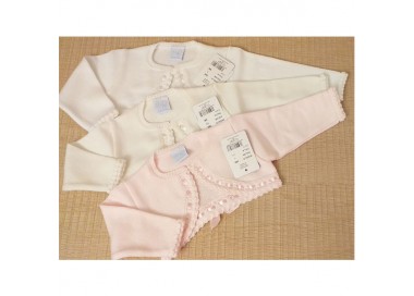 COLECCIÓN VERANO. Bolero de hilo pasacintas