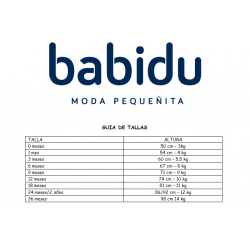 COLECCIÓN INVIERNO. Conjunto 2 piezas babero TABLAS OXFORD