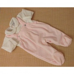COLECCIÓN INVIERNO. Pelele tundosado PETO PUNTILLA