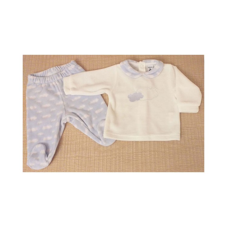 COLECCIÓN INVIERNO. Conjunto tundosado NUBES