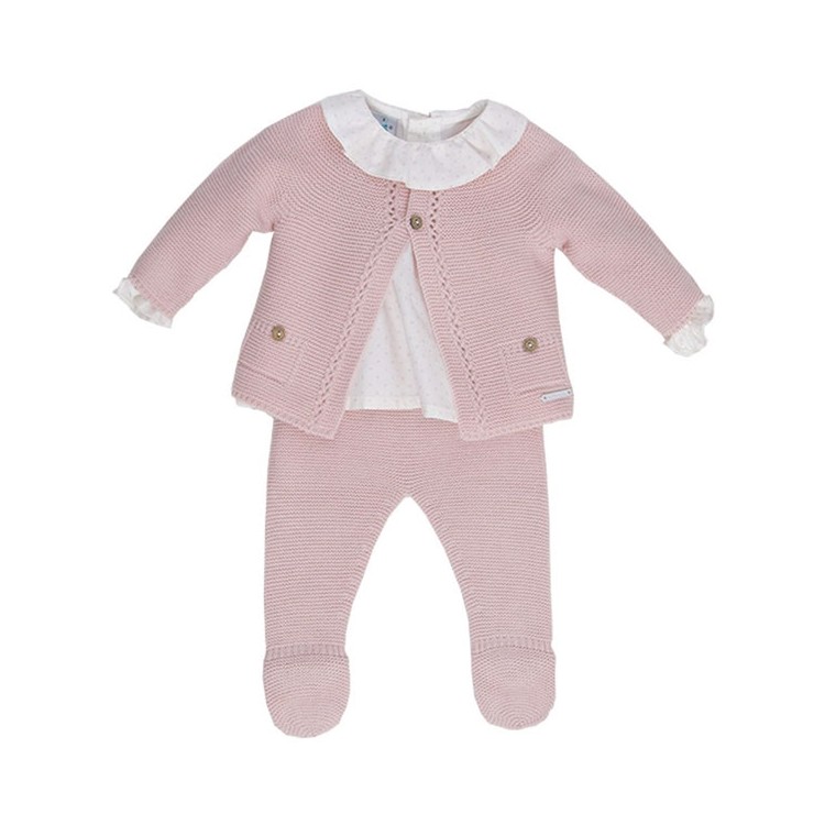 TEMPORADA Conjunto polaina TOPITOS Marca Pangasa Baby