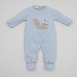 COLECCIÓN INVIERNO. Pelele punto bebé ARDILLA