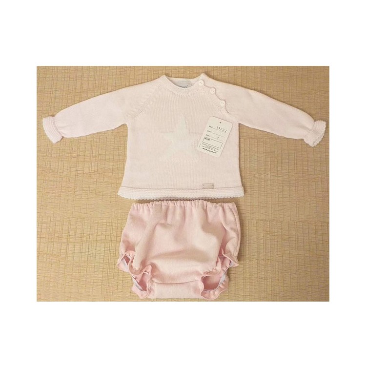 COLECCIÓN INVIERNO. Conjunto braguita ESTRELLA