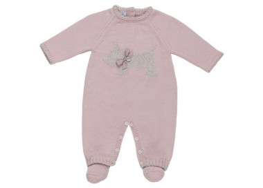 COLECCIÓN INVIERNO. Pelele punto bebé PERRITO