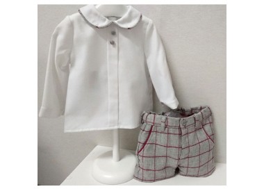 COLECCIÓN INVIERNO. Conjunto 2 piezas Pantalón CUADROS