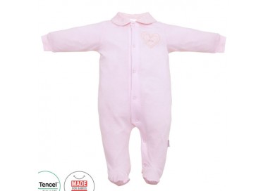 COLECCIÓN VERANO. Pelele enterizo tencel corazón