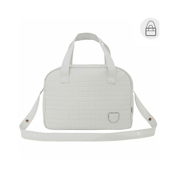 COLECCIÓN ATEMPORAL. Bolso Maternal Prome Colección Gofre