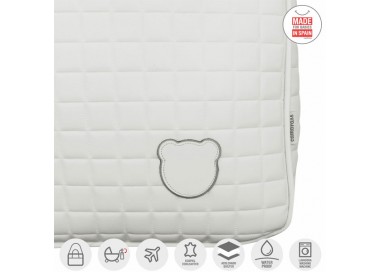 COLECCIÓN ATEMPORAL. Bolso Maternal Prome Colección Gofre