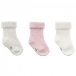 COLECCIÓN ATEMPORAL. Set calcetines bebé motas