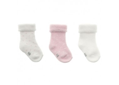 COLECCIÓN ATEMPORAL. Set calcetines bebé motas