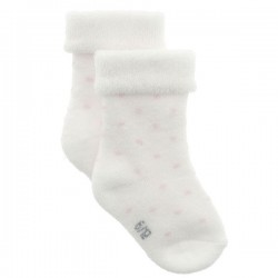 COLECCIÓN ATEMPORAL. Set calcetines bebé motas