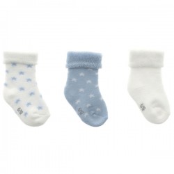 COLECCIÓN ATEMPORAL. Set calcetines bebé estrellas