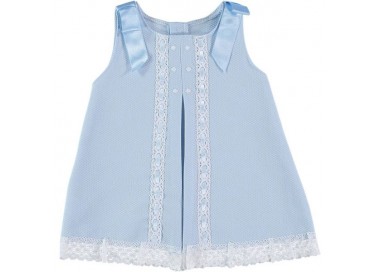 COLECCIÓN VERANO. Vestido 2 pasacintas bodoques