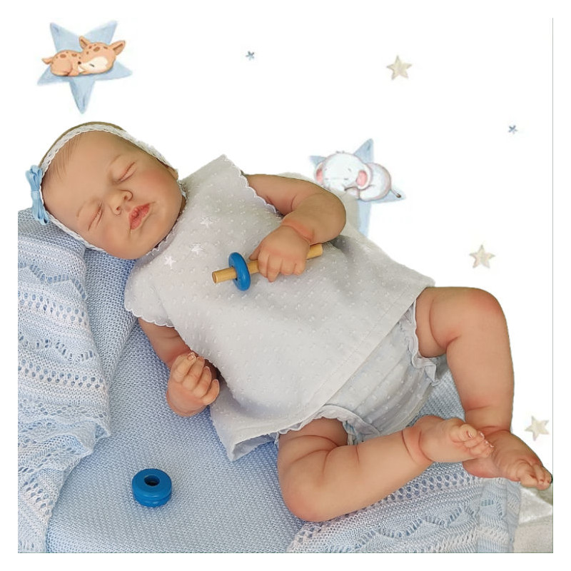 COLECCIÓN VERANO. Jesusin-Culotte Bambula YORKU Bordado Estrellas