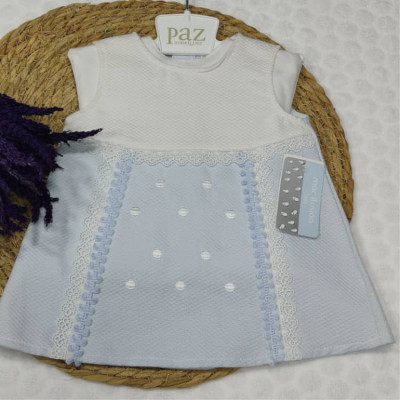 COLECCIÓN VERANO. Vestido Piqué Bicolor