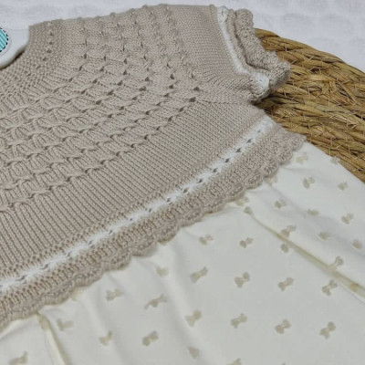 COLECCIÓN VERANO. Pelele bebé niño PLUMETI Artesanía Granlei