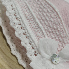 COLECCIÓN INVIERNO. Capota bebé niña DULZURA Paz Rodríguez