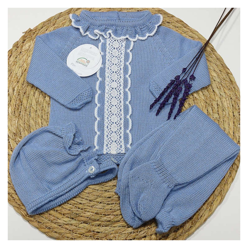 COLECCIÓN INVIERNO. Conjunto polaina PUNTILLA