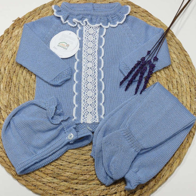 COLECCIÓN INVIERNO. Conjunto polaina PUNTILLA