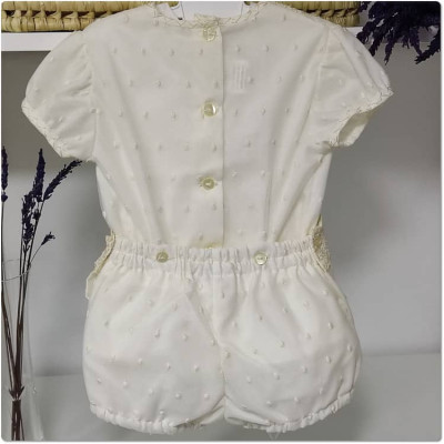 TEMPORADA VERANO. Conjunto bombacho BAUTIZO