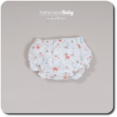 COLECCIÓN VERANO. Vestido con braguita bebé niña TIGRE Pangasa Baby