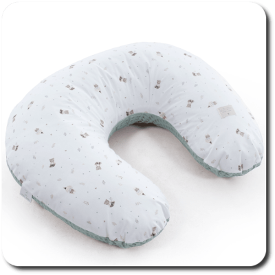 Cojín de lactancia en cinco colores. Nueva temporada verano 2024. Colección Gaspar. Marca Uzturre.