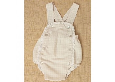 COLECCIÓN VERANO. Peto tirante Vichy