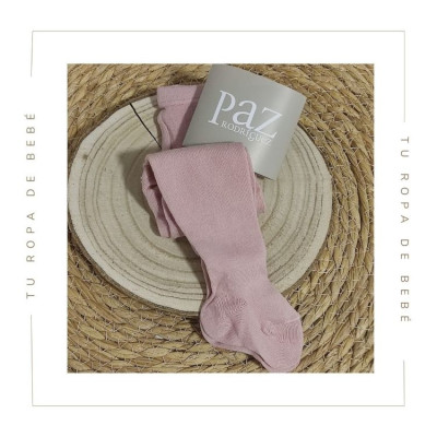 COLECCIÓN INVIERNO. Leotardo bebé liso ESENCIAL Paz Rodríguez